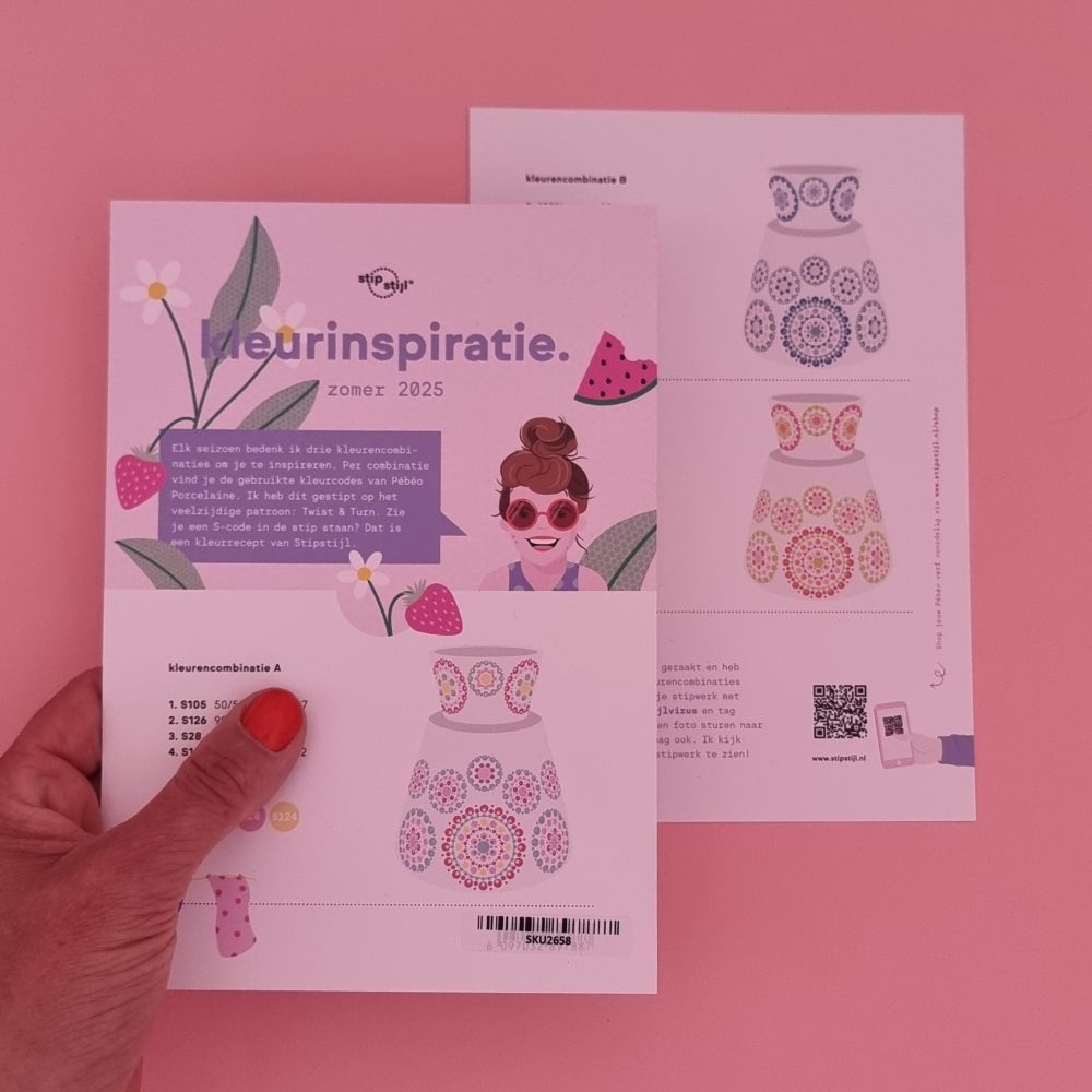 Kleurinspiratiekaart - zomer 2025 (limited edition)