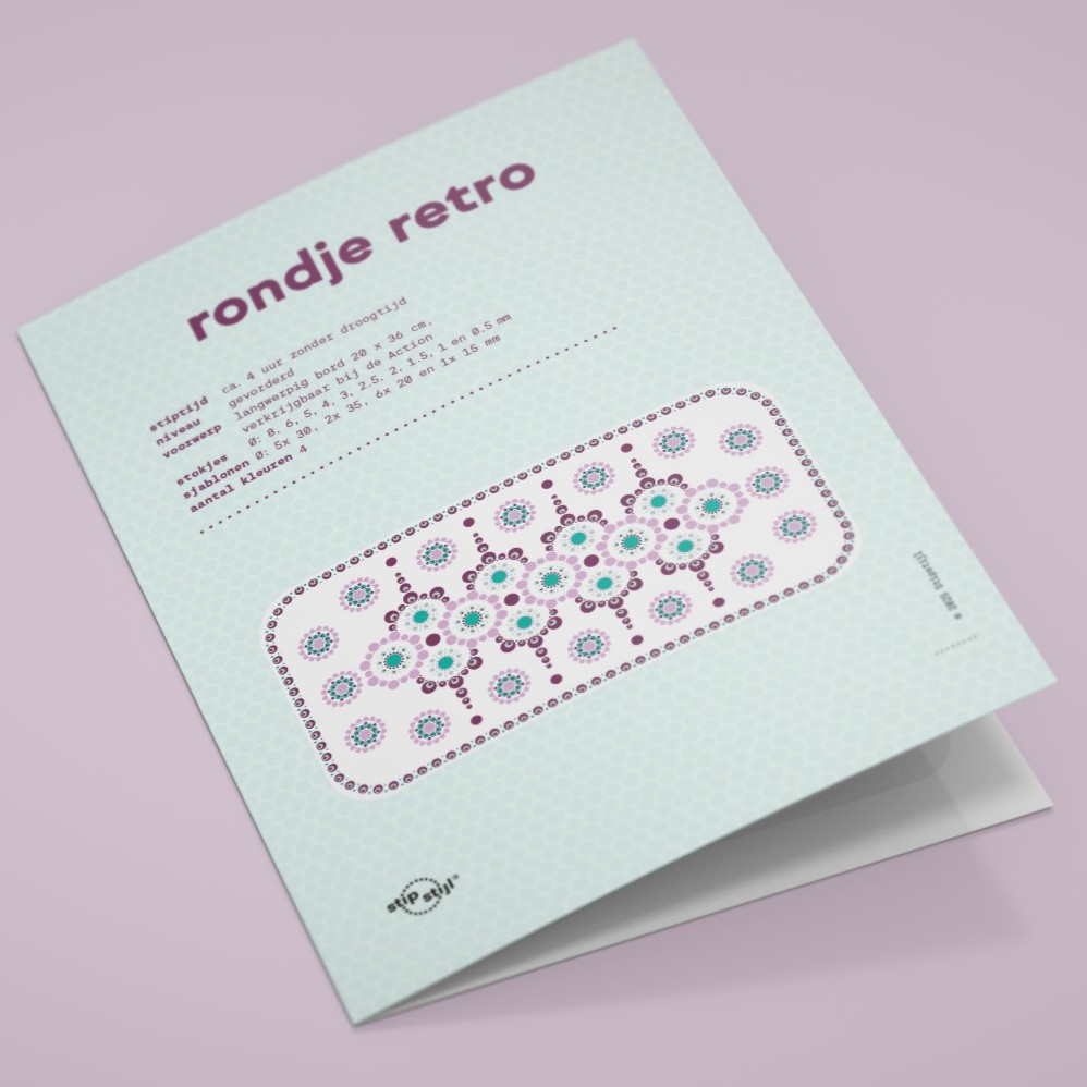Patroon Rondje Retro