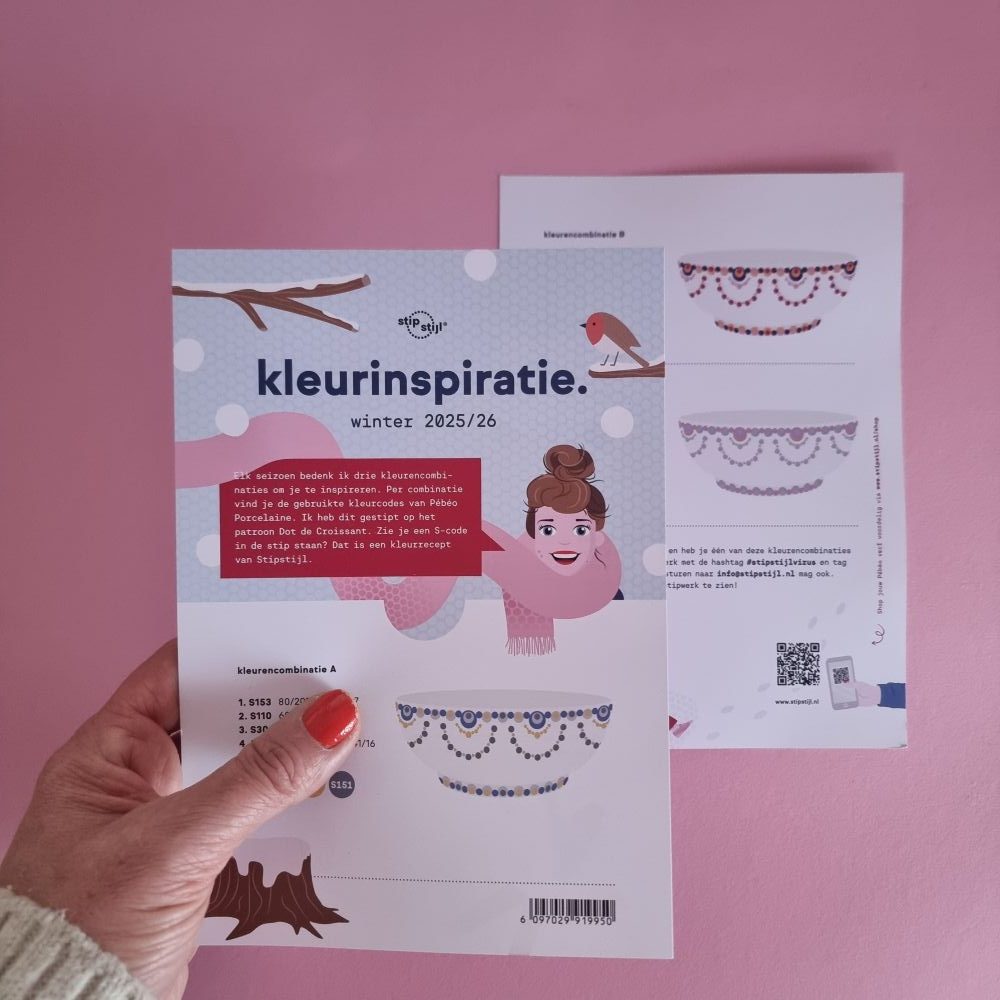 Kleurinspiratiekaart - winter 2025/26 (limited edition)