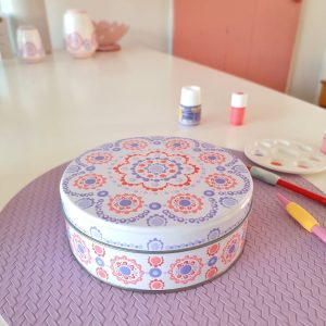 Patroon Dots of Sharing + 15 kleurencombinaties