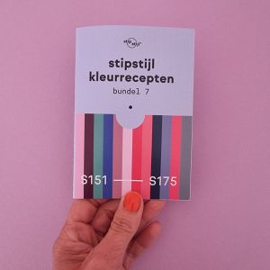 NIEUW: Stipstijl kleurrecepten - bundel 7