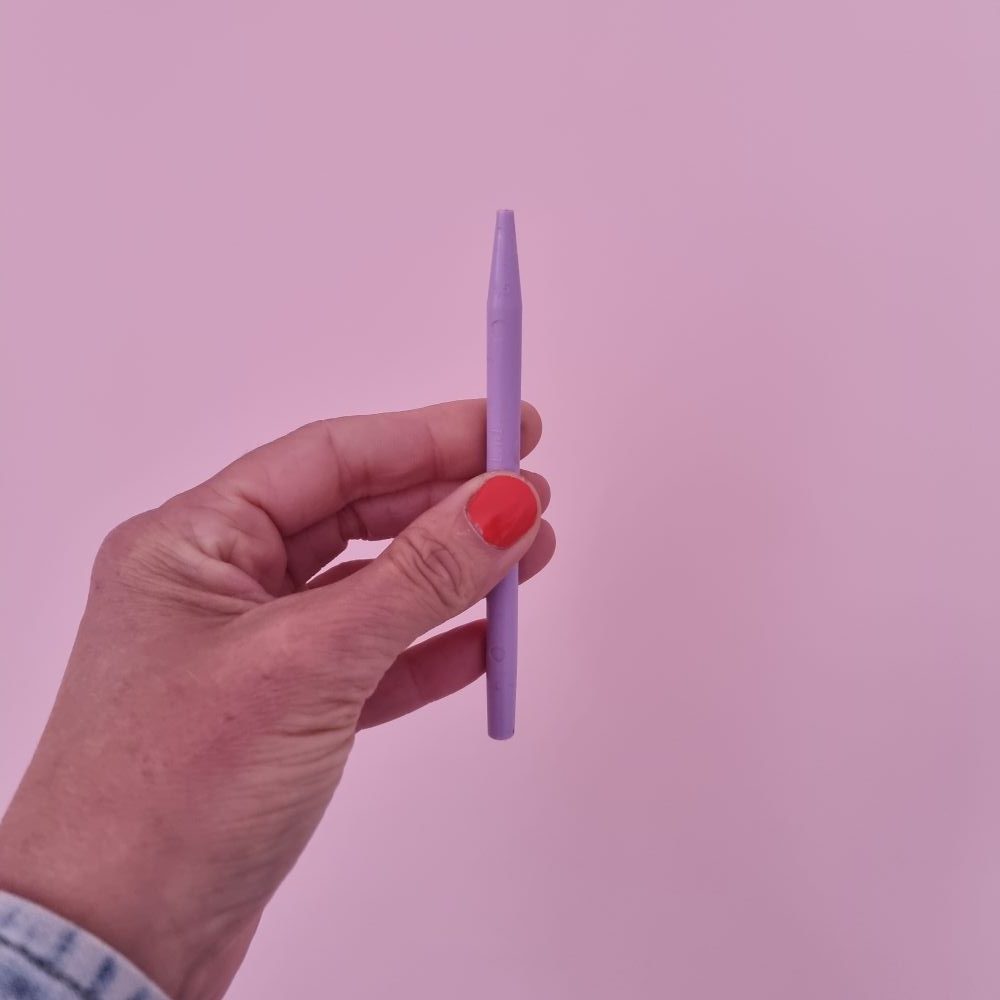 NIEUW: Stipstijl stipstokje – lila – stipmaat Ø 3.5 en 7
