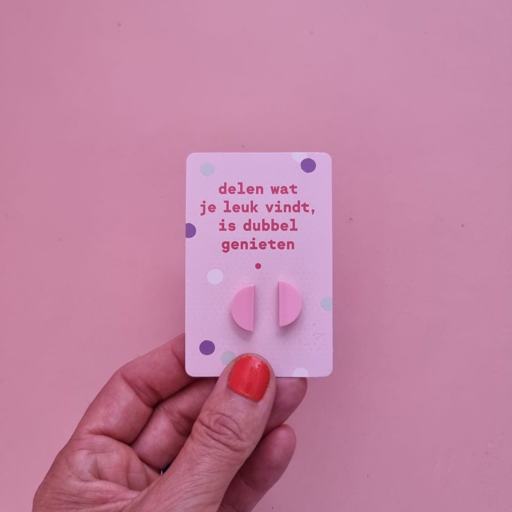 Stipstijl broche Dot (op = op) - Afbeelding 2