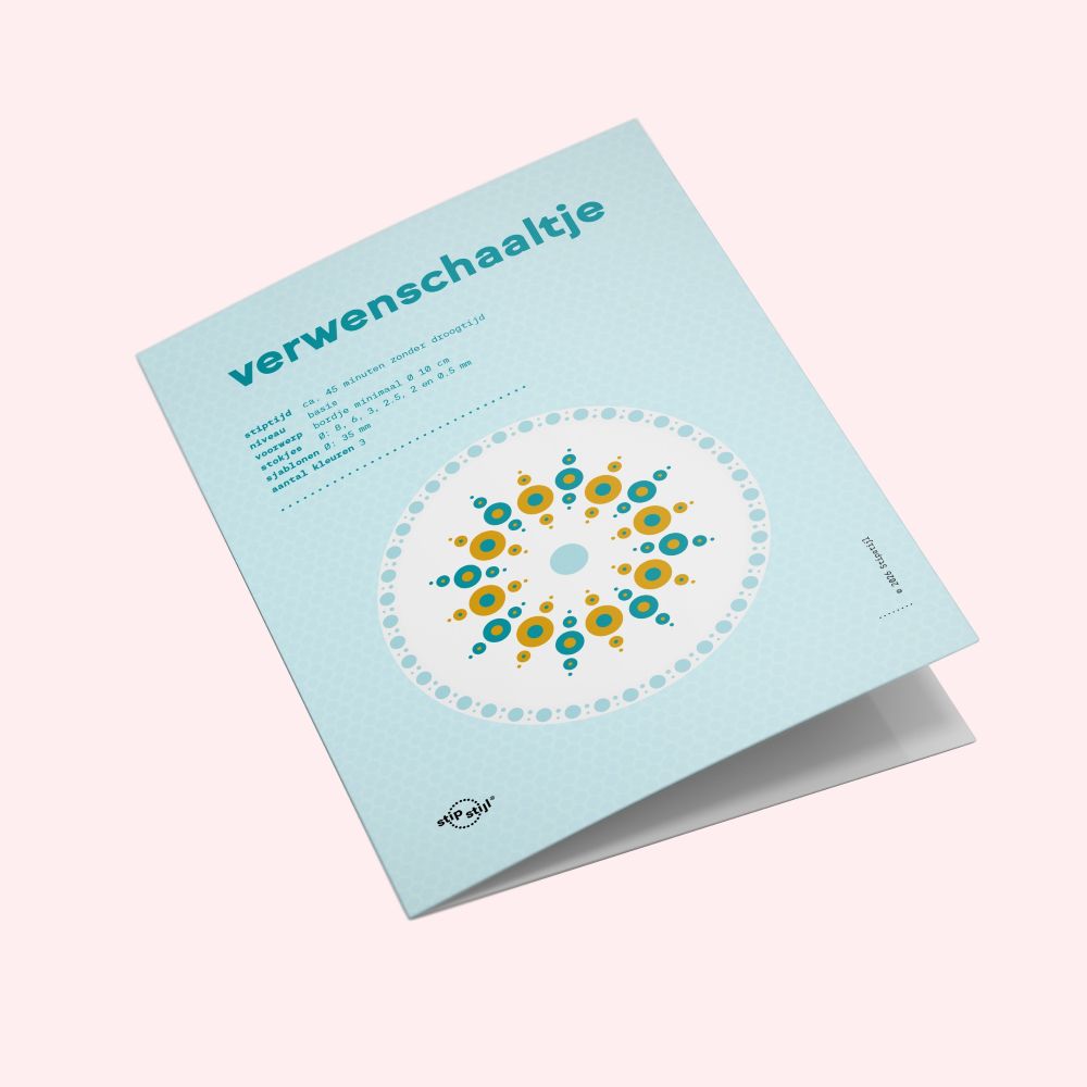 Patroon Verwenschaaltje - Afbeelding 2
